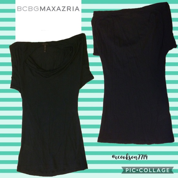 BCBGMaxAzria Tops - sale Bcbgmaxazria cowl/fluttersleeve blouse